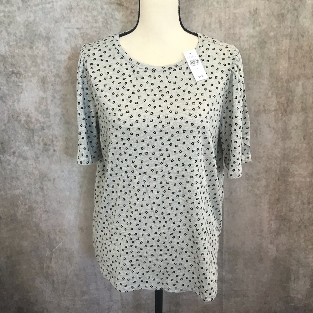 NWT Star Pattern Loft T-shirt, size L